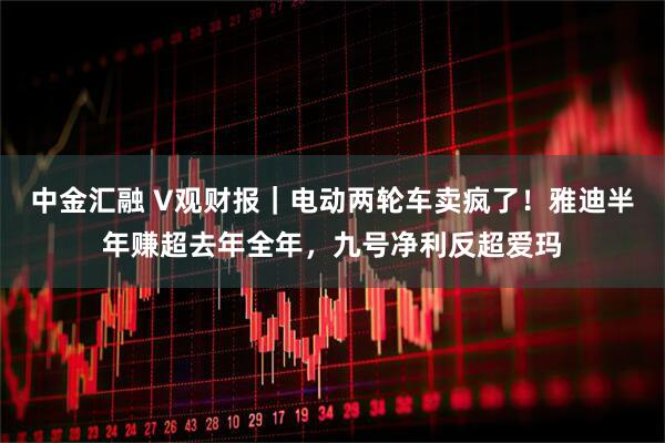 中金汇融 V观财报｜电动两轮车卖疯了！雅迪半年赚超去年全年，九号净利反超爱玛